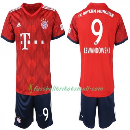 Fußballtrikots FC Bayern München Lewandowski 9 Kinder 2018-2019 Kurzarm Heimtrikotsatz kaufen